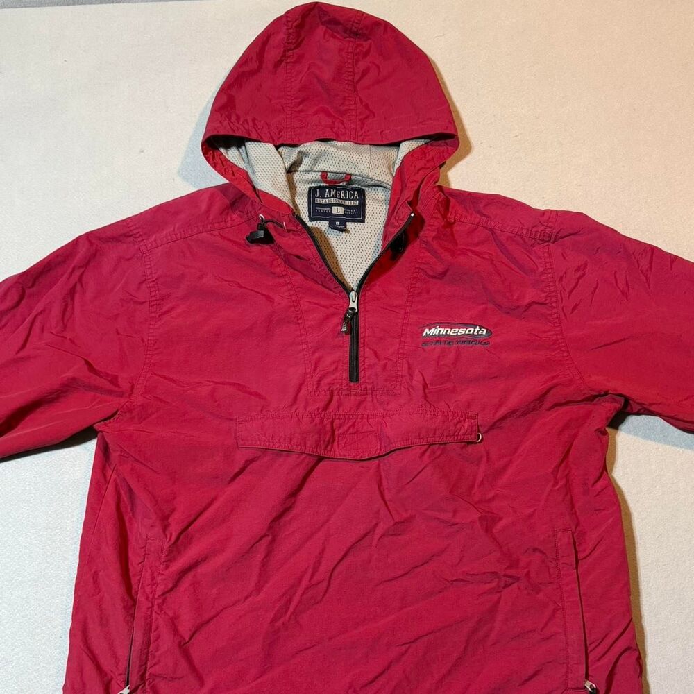 Unbranded Men's Red and Burgundy Jacket